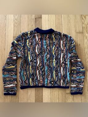 Vintage Coogi Sweater Turtleneck Womens Small 100% Mercerised Cotton